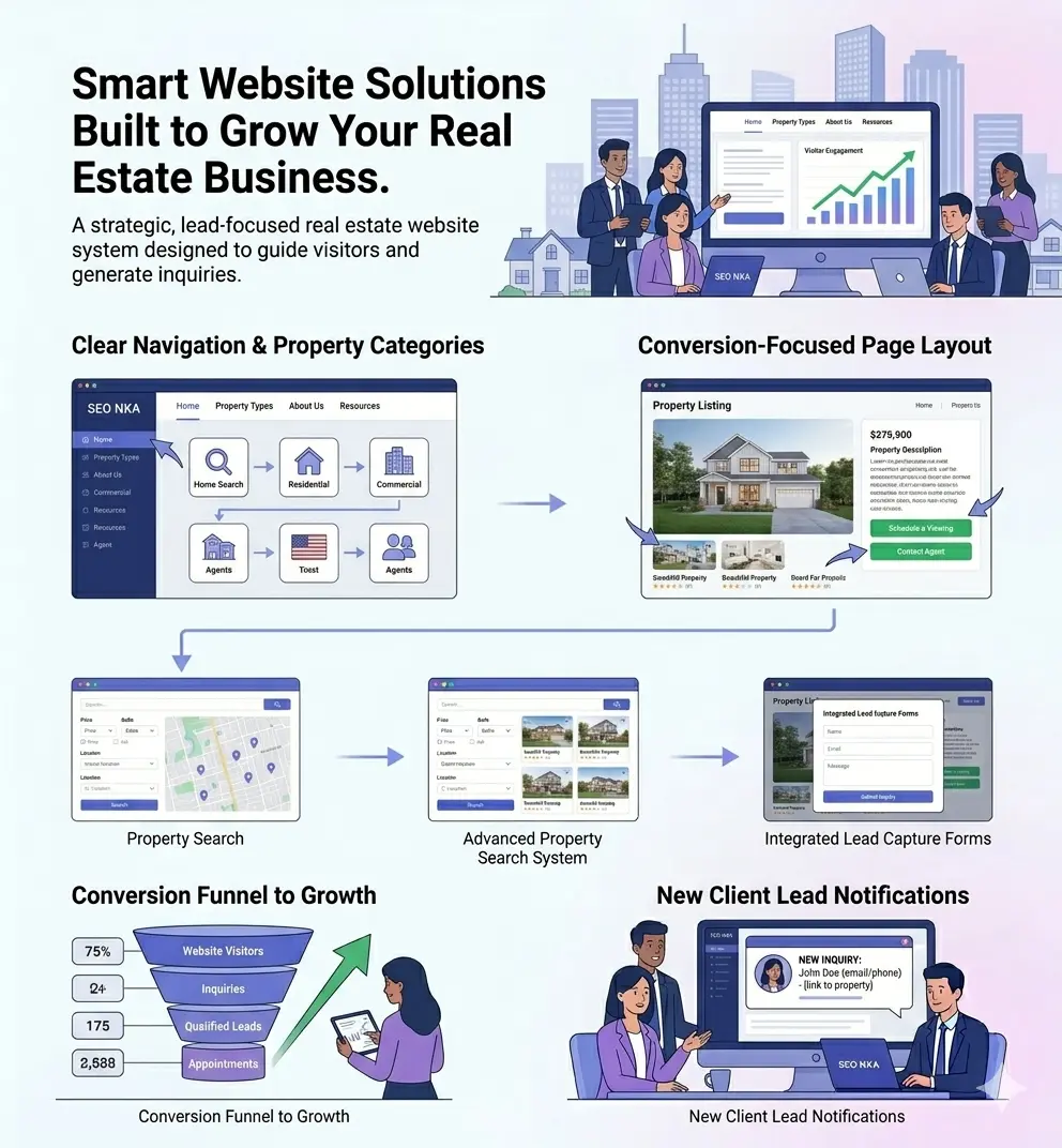 Smart Website Solutions Built to Grow Your Real Estate Business