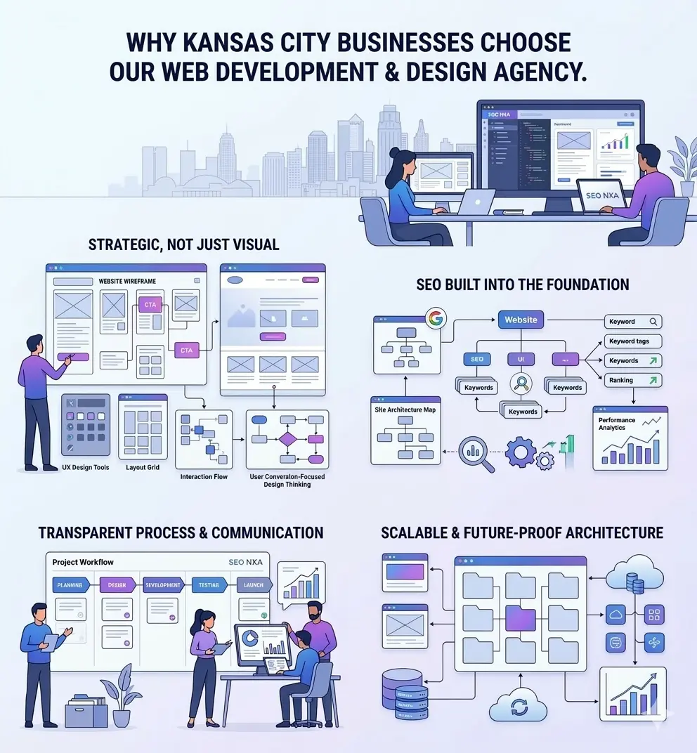 Why Kansas City Businesses Choose Our Web Development & Design Agency